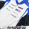 Marina Unik Carbon Blue Custom Kart Suits - F1 Vintage Racewear