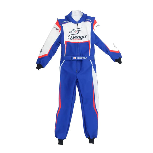 Marina Unik Drago Corse KOSUKE.K Racing Kart Suits - F1 Vintage Racewear