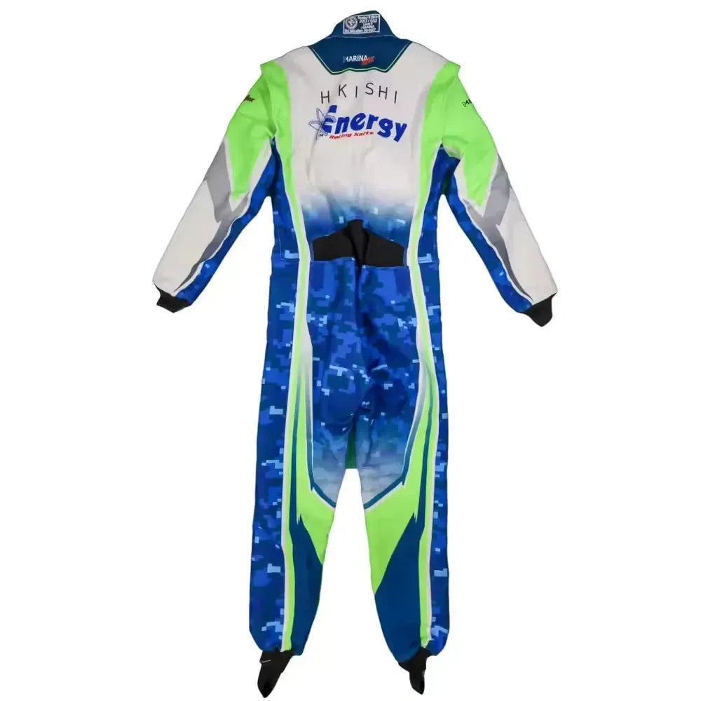 Marina Unik Energy Kart Suits - F1 Vintage Racewear