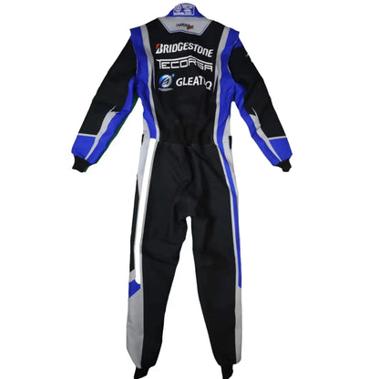 Marina Unik GLEATEQ Black Kart Racing Suits - F1 Vintage Racewear