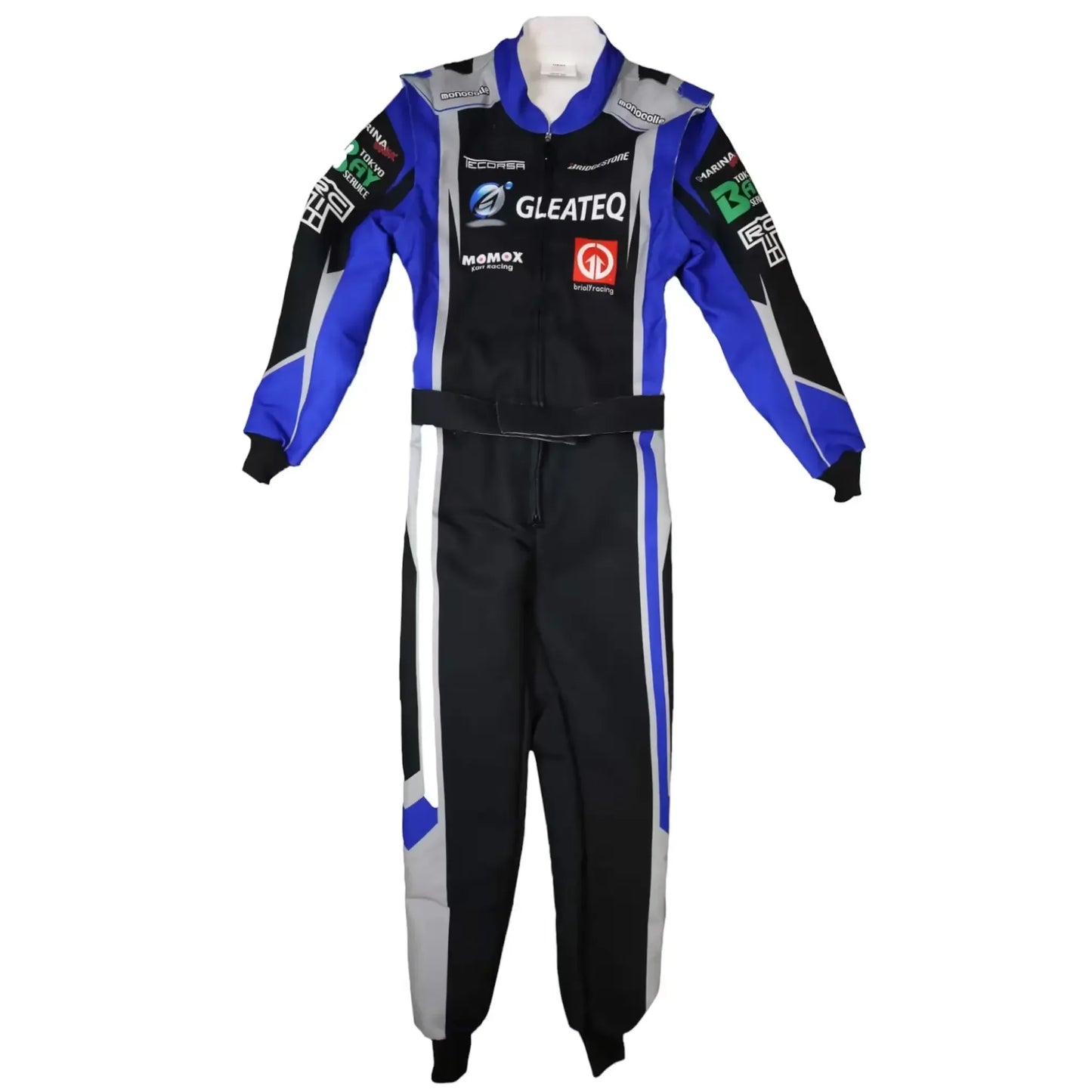 Marina Unik GLEATEQ Black Kart Racing Suits - F1 Vintage Racewear