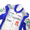 Marina Unik GLEATEQ White Kart Racing Suits - F1 Vintage Racewear