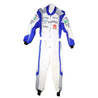 Marina Unik GLEATEQ White Kart Racing Suits - F1 Vintage Racewear