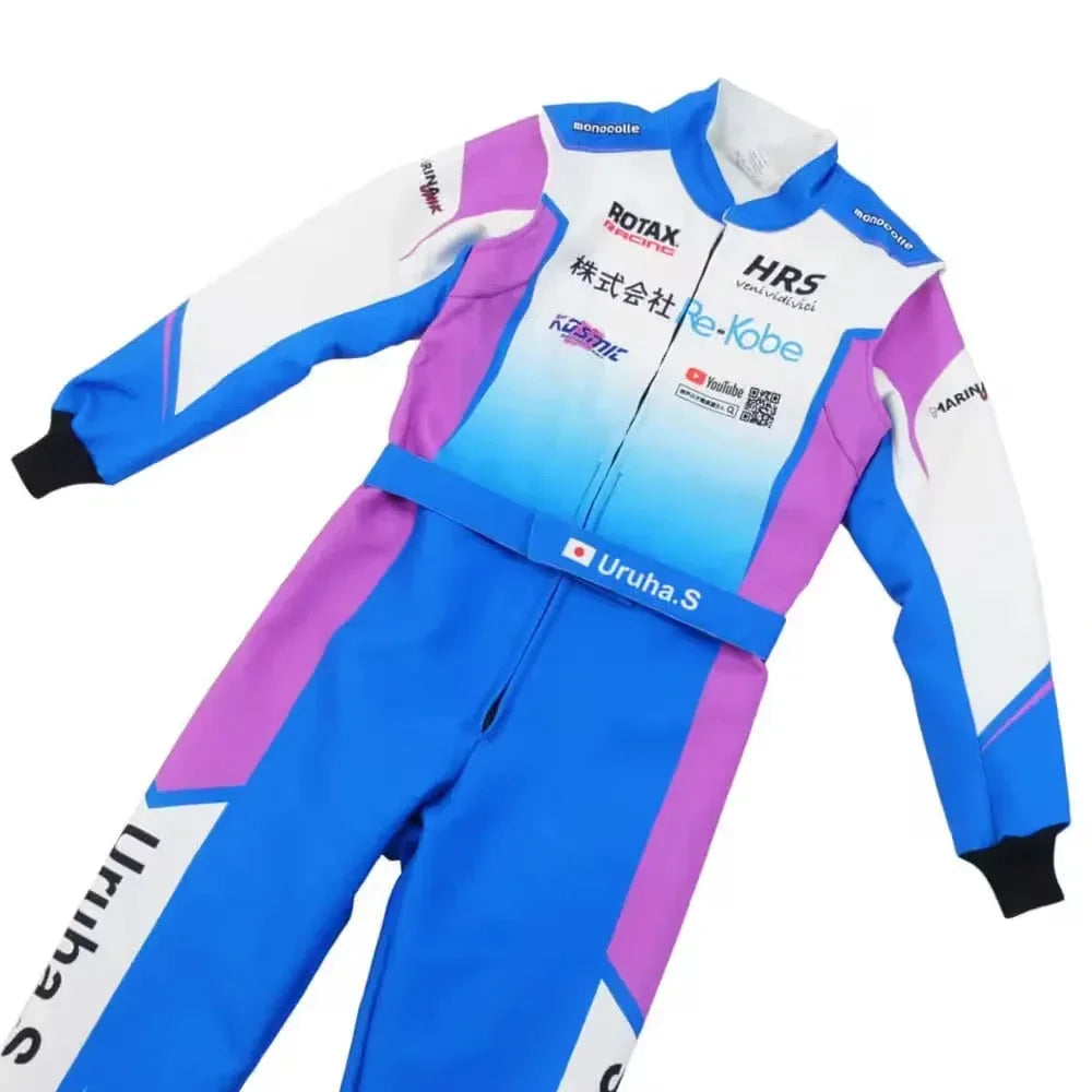Marina Unik HRS Japan Racing Kart Suits - F1 Vintage Racewear