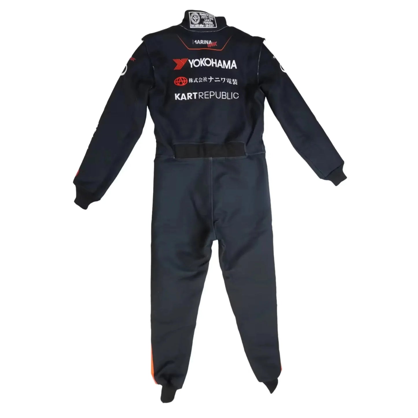 Marina Unik Junior Naniwa Denso Racing Kart Suits - F1 Vintage Racewear