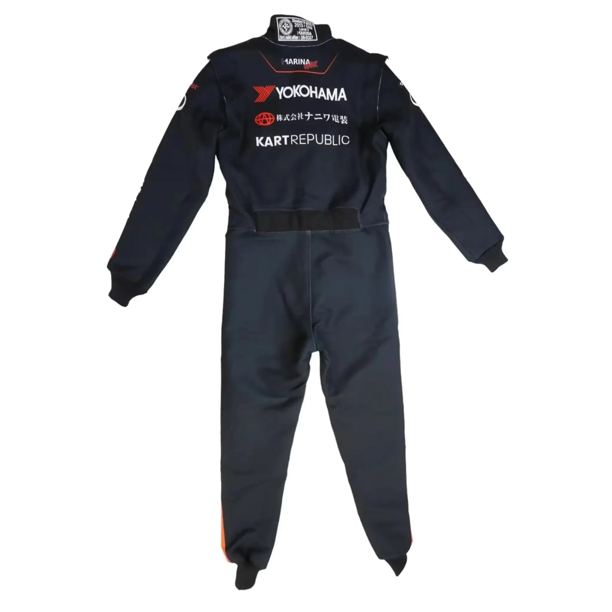 Marina Unik Junior Naniwa Denso Racing Kart Suits - F1 Vintage Racewear