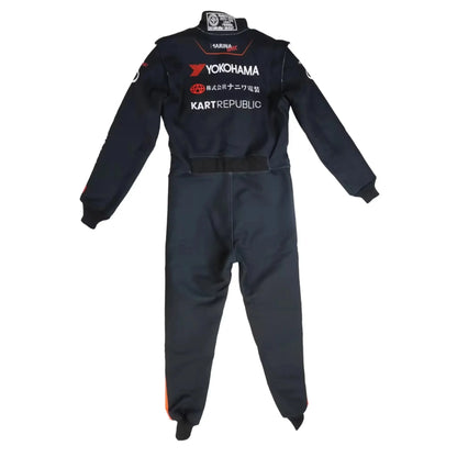 Marina Unik Junior Naniwa Denso Racing Kart Suits - F1 Vintage Racewear