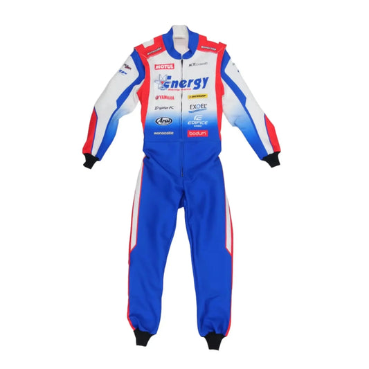 Marina Unik KT Champ Energy Kart Racing Suits - F1 Vintage Racewear