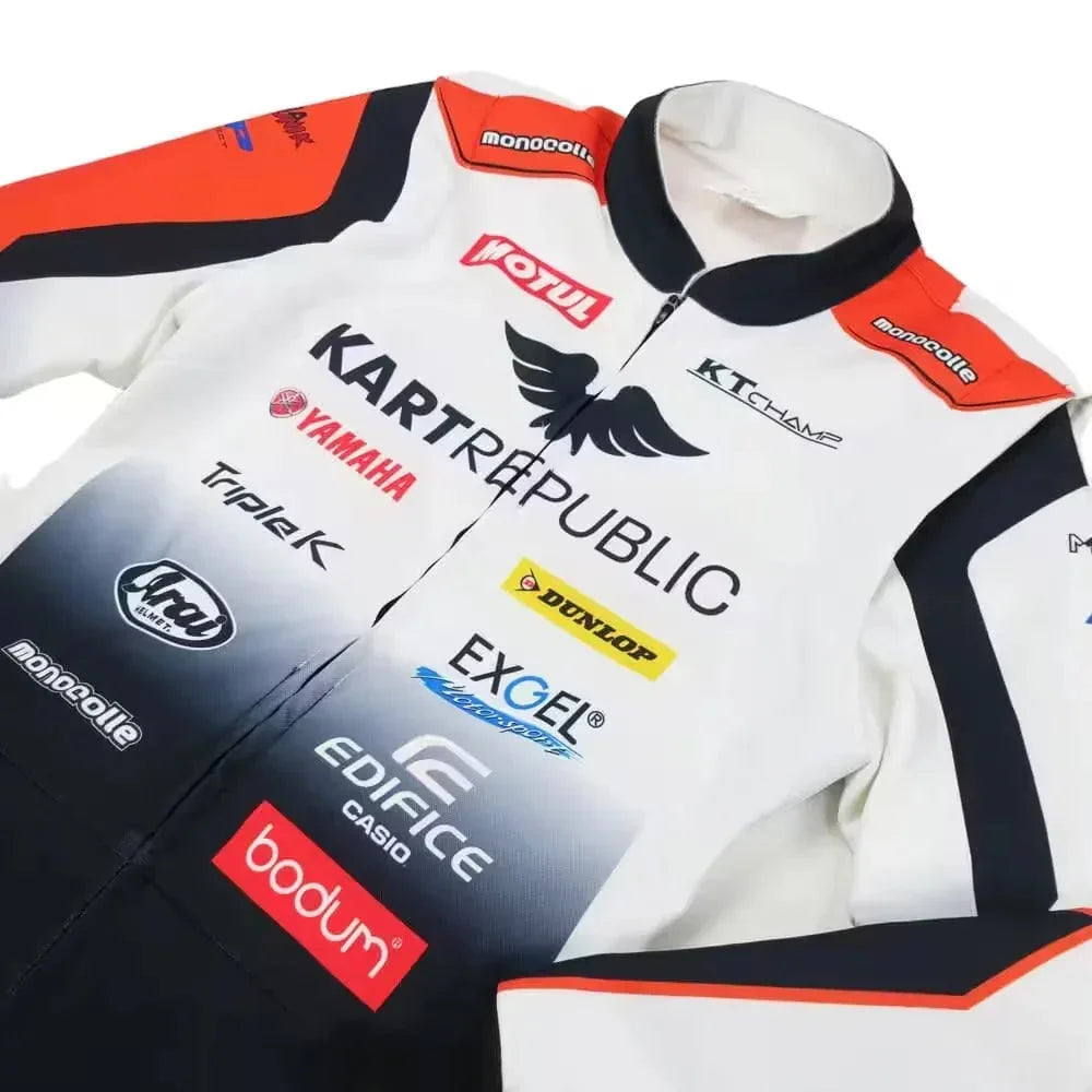 Marina Unik KT Champ Kart Republic Racing Suits - F1 Vintage Racewear