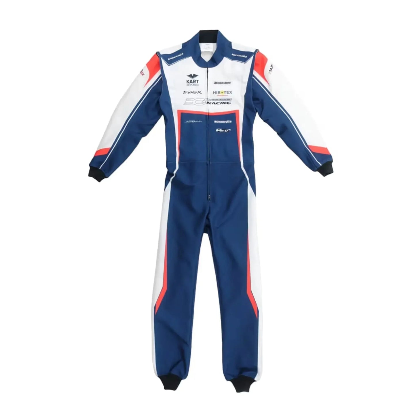 Marina Unik Kento Blue Racing Kart Suits - F1 Vintage Racewear