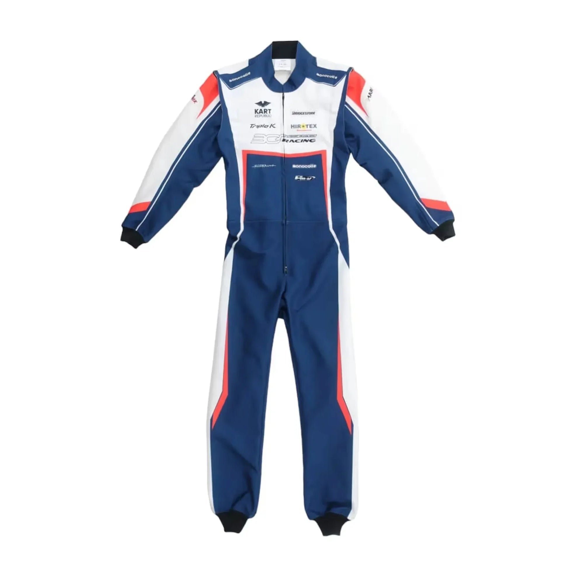 Marina Unik Kento Blue Racing Kart Suits - F1 Vintage Racewear