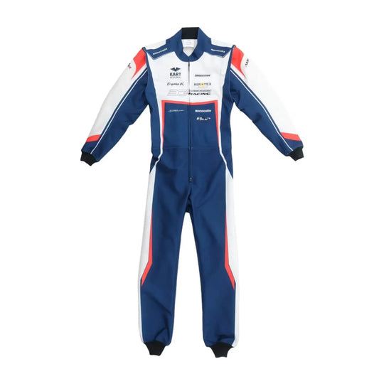 Marina Unik Kento Blue Racing Kart Suits - F1 Vintage Racewear