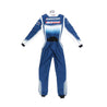 Marina Unik Kento White Racing Kart Suits - F1 Vintage Racewear