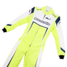 Marina Unik Lime Yellow Racing Kart Suits - F1 Vintage Racewear