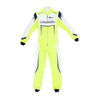 Marina Unik Lime Yellow Racing Kart Suits - F1 Vintage Racewear
