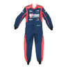 Marina Unik My Cars Blue Racing Kart Suits - F1 Vintage Racewear