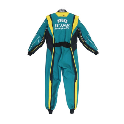 Marina Unik My Cars Green Racing Kart Suits - F1 Vintage Racewear