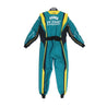 Marina Unik My Cars Green Racing Kart Suits - F1 Vintage Racewear