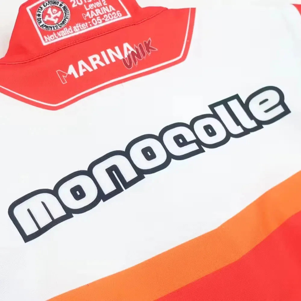 Marina Unik Red Racing Kart Suits - F1 Vintage Racewear