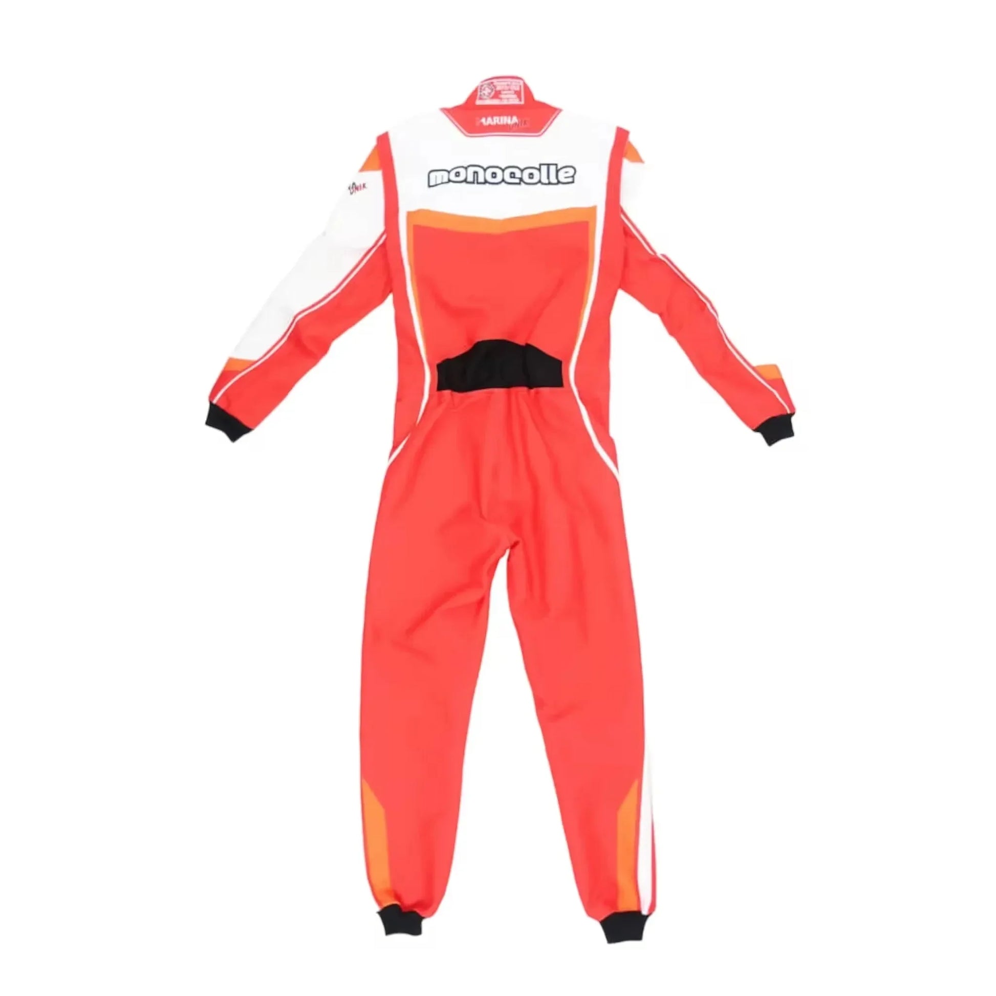 Marina Unik Red Racing Kart Suits - F1 Vintage Racewear
