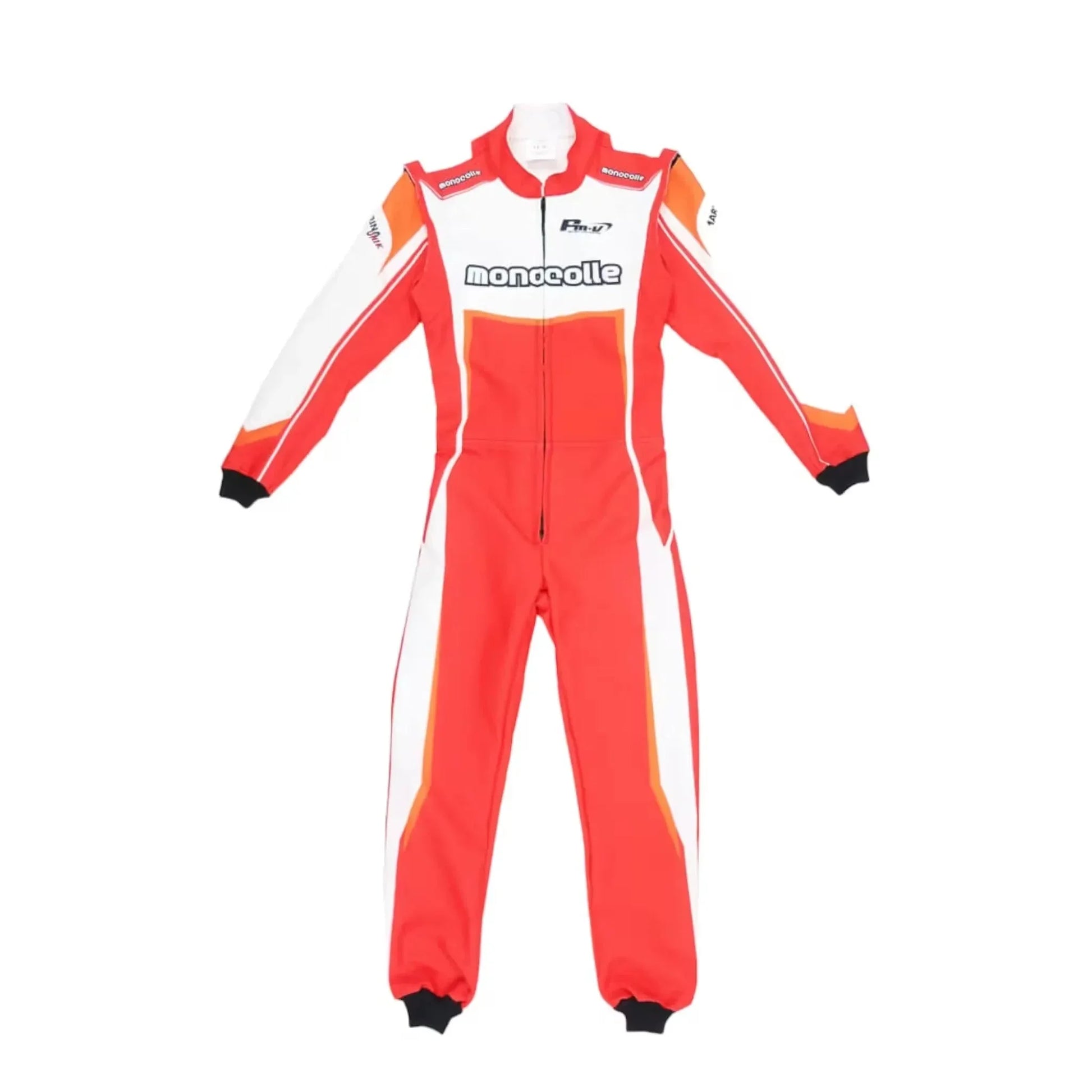 Marina Unik Red Racing Kart Suits - F1 Vintage Racewear