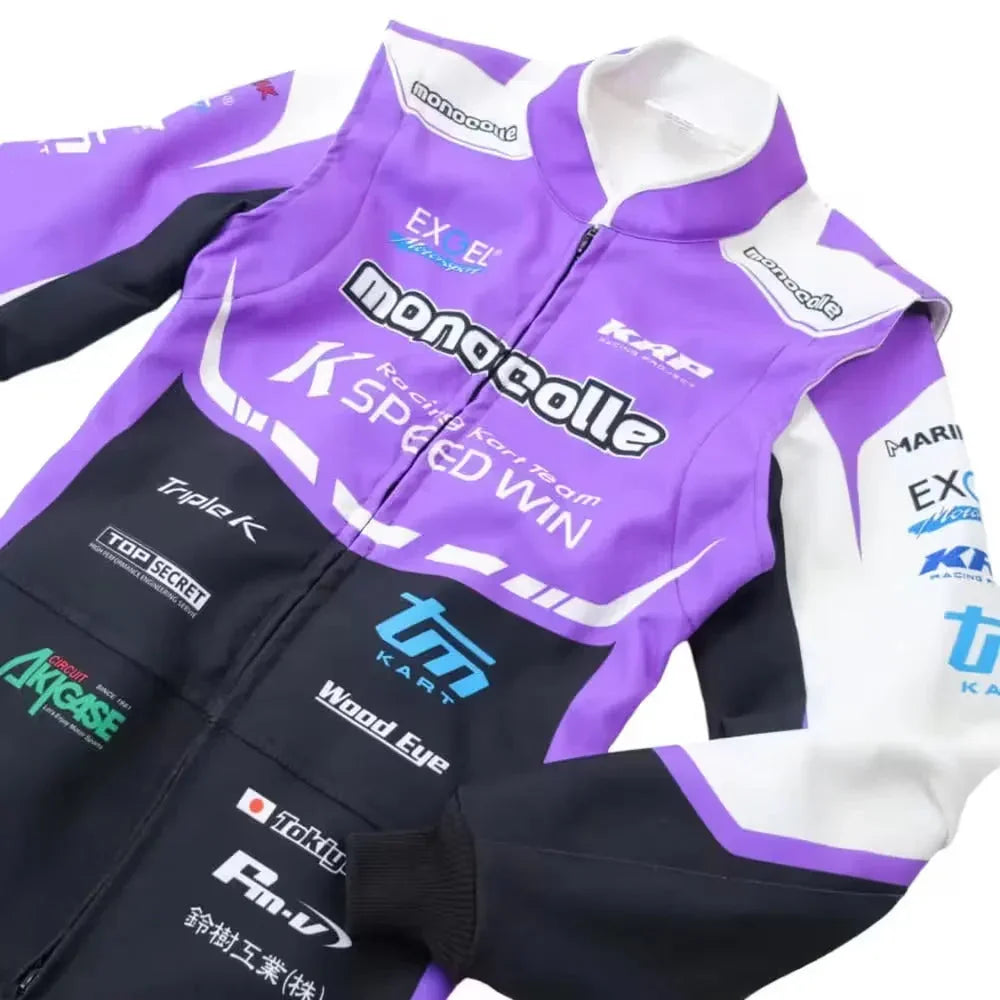 Marina Unik S.Tokiya Racing Kart Suits - F1 Vintage Racewear