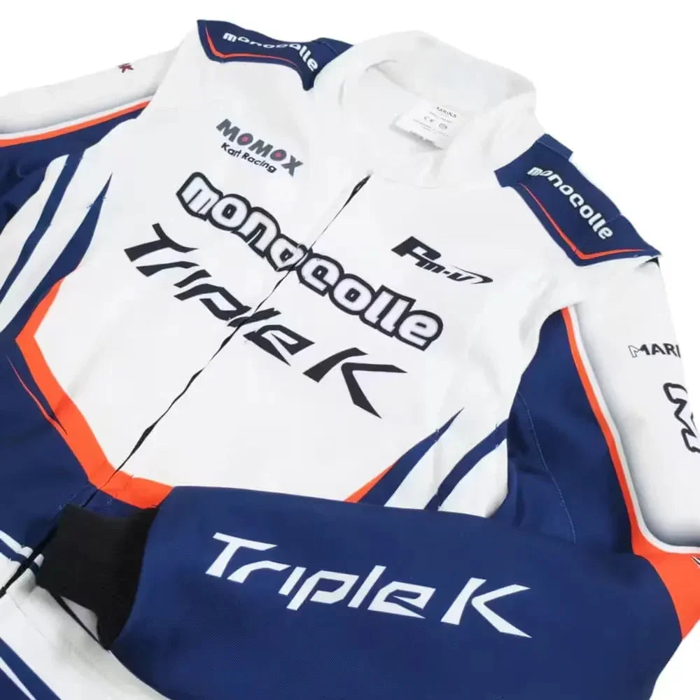 Marina Unik Triple-K Racing Kart Suits - F1 Vintage Racewear