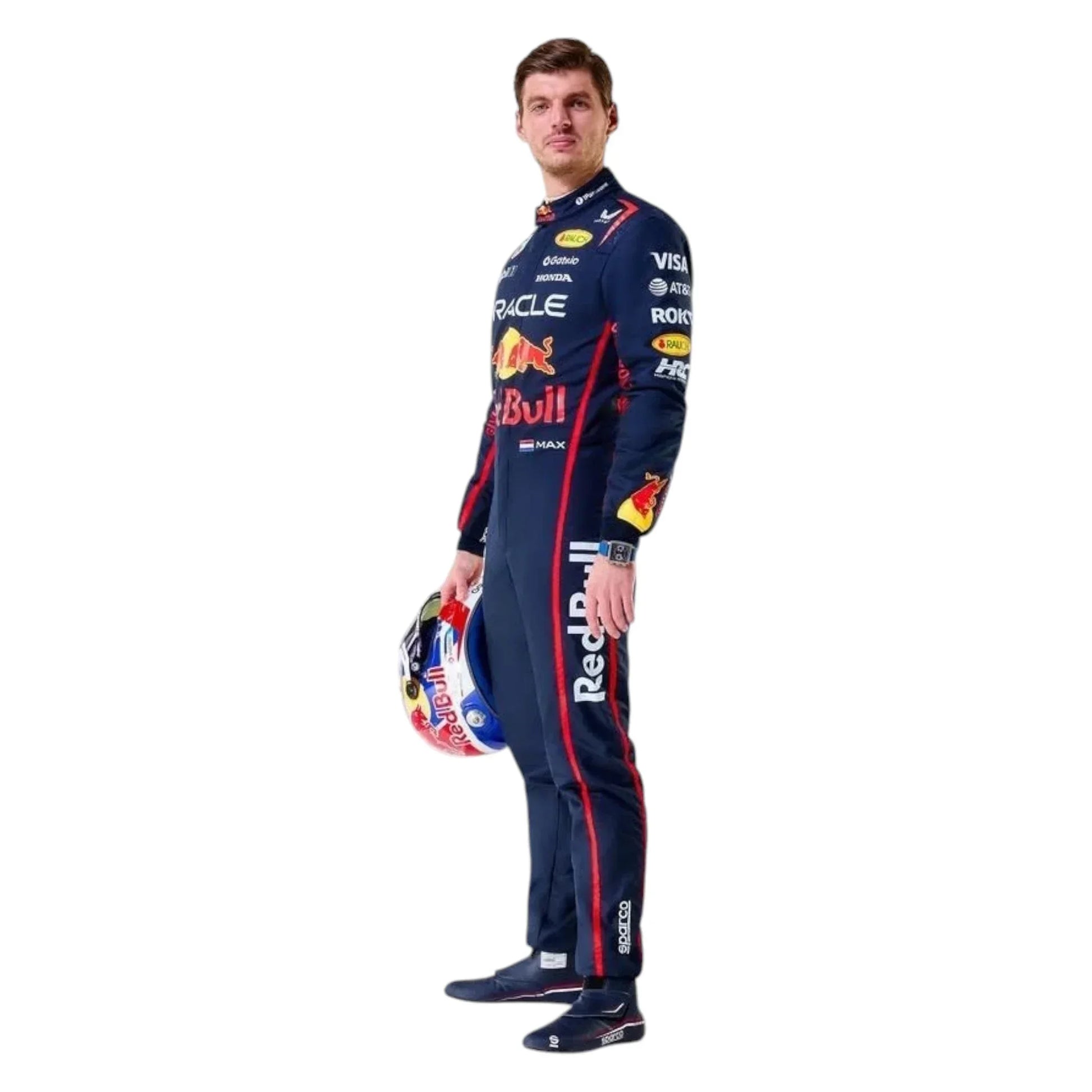 Max Verstappen 2025 Oracle Red Bull F1 Team Race Suit