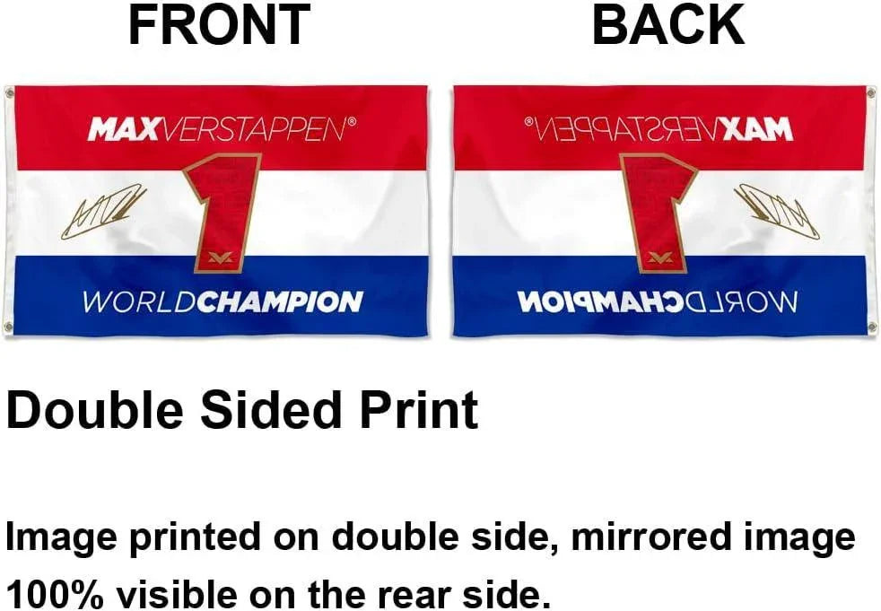 Max Verstappen Flag Formula One