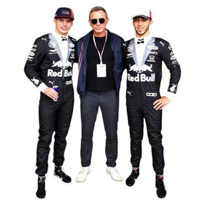 Max Verstappen Oracle Red Bull Team Race Suit Black