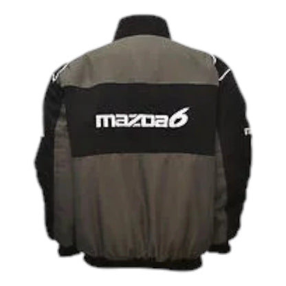 Mazda 6 Jacket Black, Dark Gray - F1 Vintage Racewear