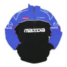 Mazda 6 Racing Jacket Royal Blue and Black - Vintage F1 Racewear