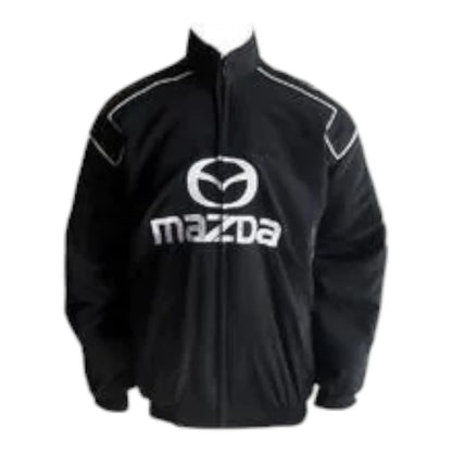 Mazda MX-5 Miata Racing Jacket Black - F1 Vintage Racewear