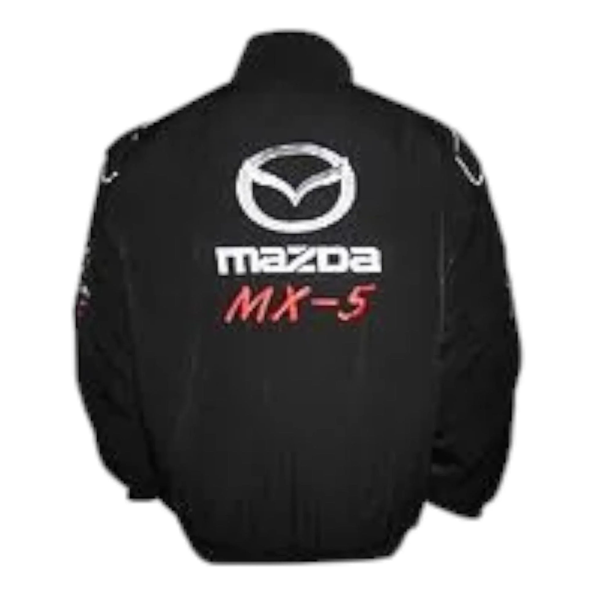 Mazda MX-5 Racing Jacket Black - F1 Vintage Racewear