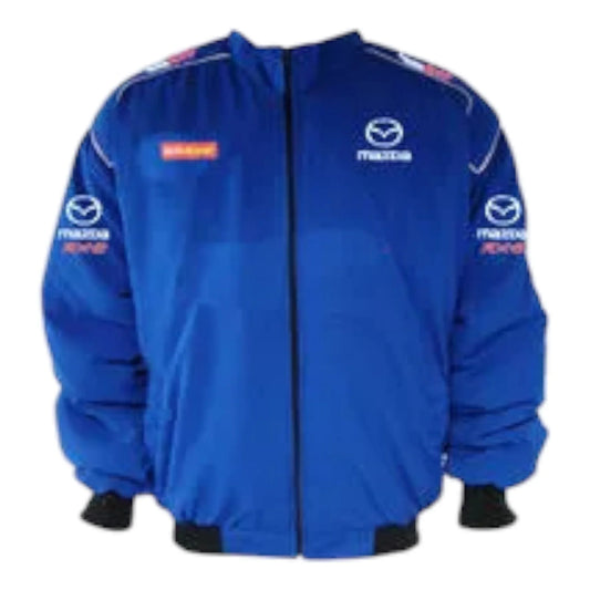 Mazda RX-8 Racing Jacket Blue - F1 Vintage Racewear