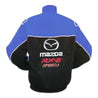 Mazda RX-8 Speed3 Racing Jacket Royal Blue and Black - Vintage F1 Racewear