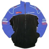 Mazda RX-8 Speed3 Racing Jacket Royal Blue and Black - F1 Vintage Racewear