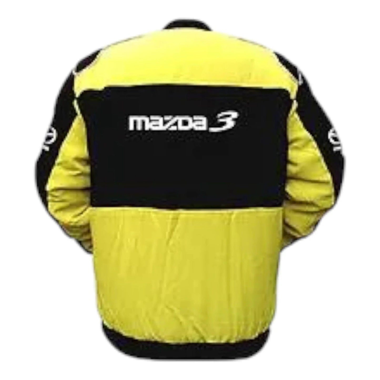 Mazda 3 Racing Jacket Yellow and Black