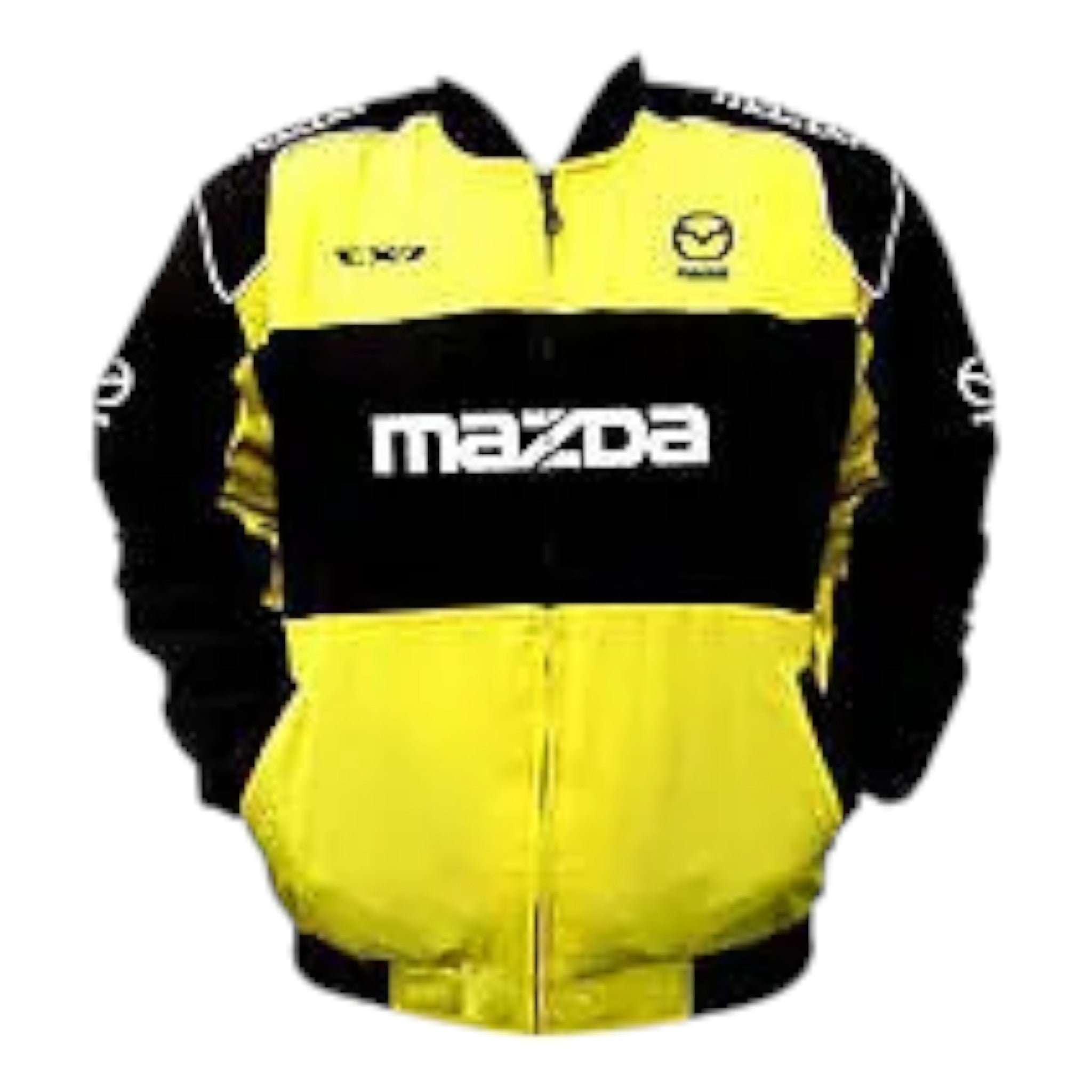 Mazda 3 Racing Jacket Yellow - Vintage F1 Racewear