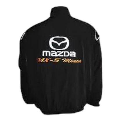 Mazda MX-5 Miata Racing Jacket Black