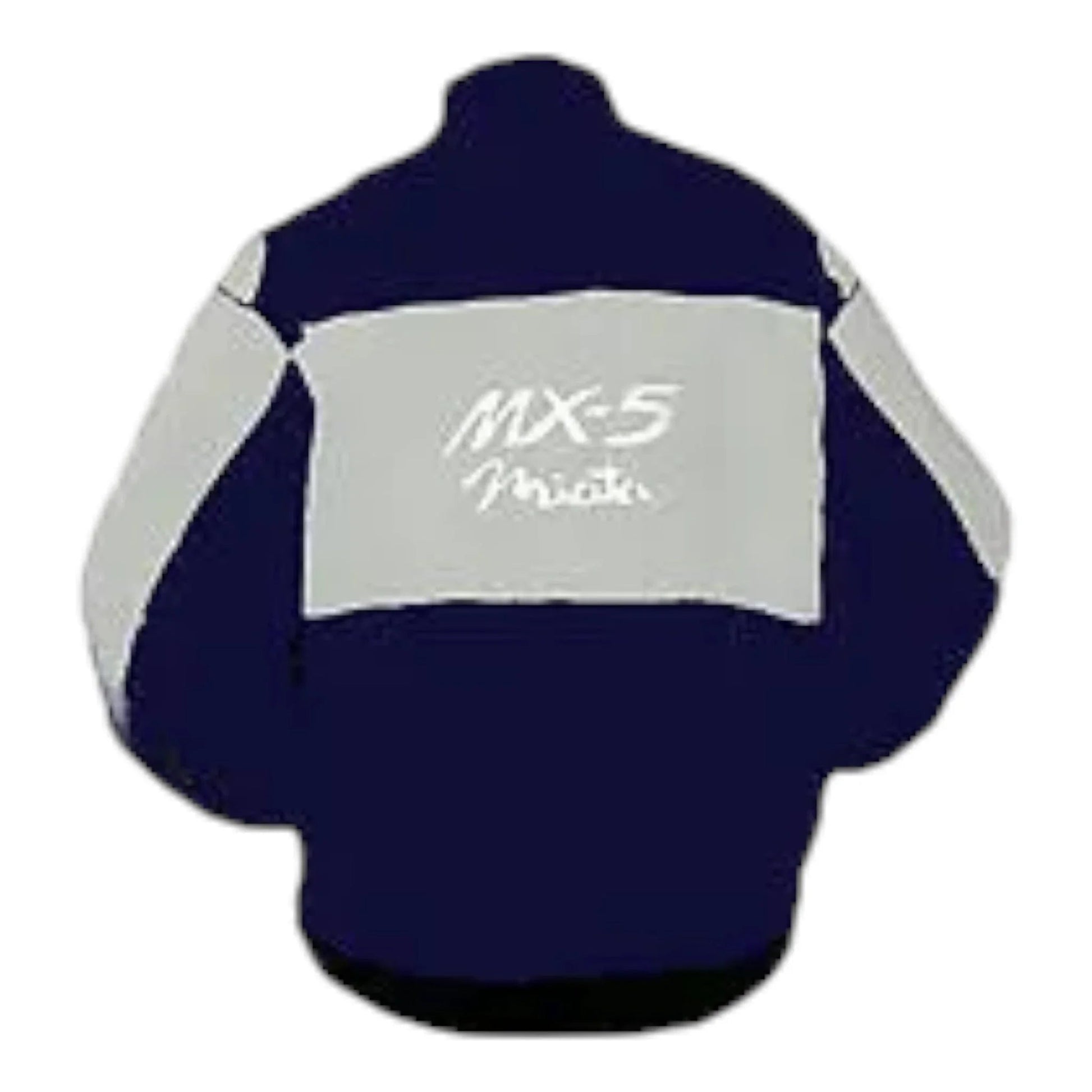 Mazda MX-5 Miata Racing Jacket Dark Blue and Light Gray