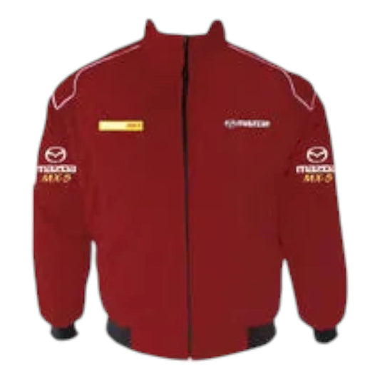 Mazda MX-5 Racing Jacket Maroon
