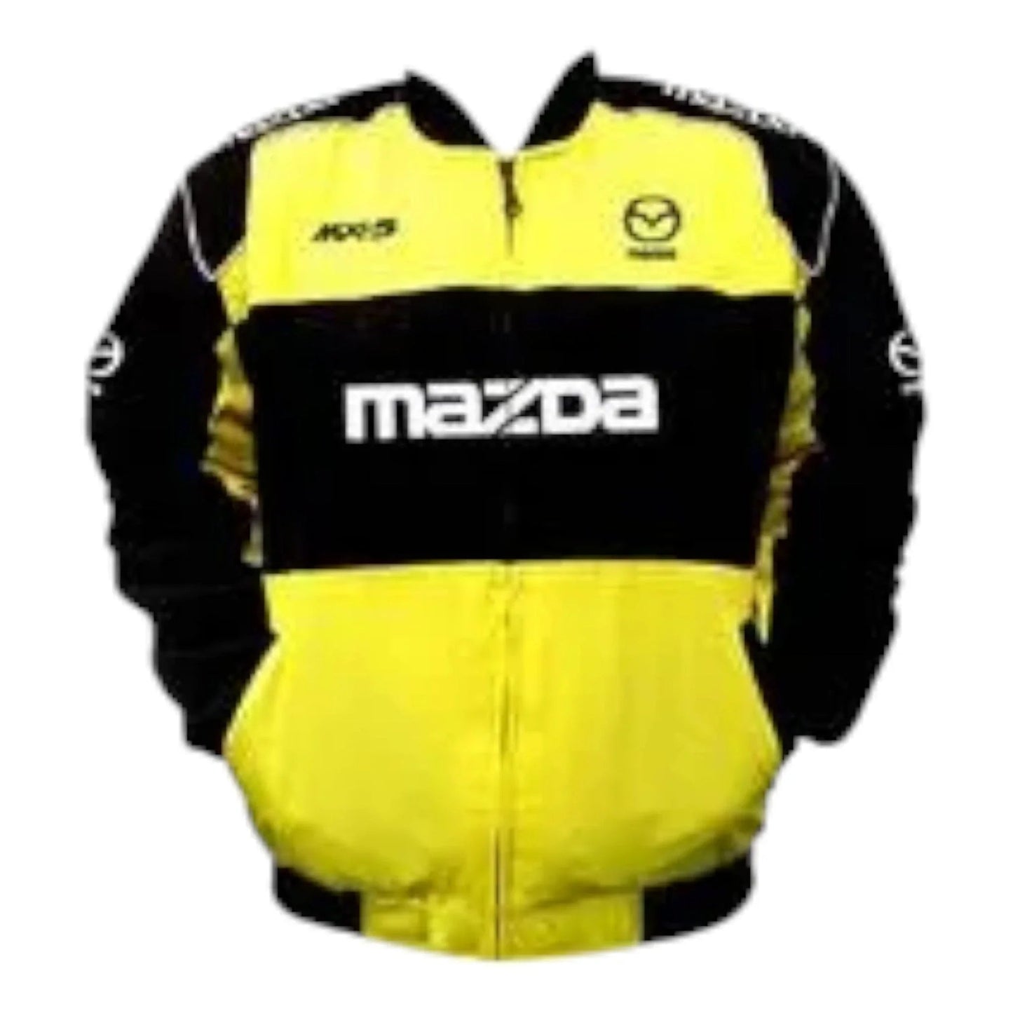 Mazda MX-5 Racing Jacket Yellow and Black