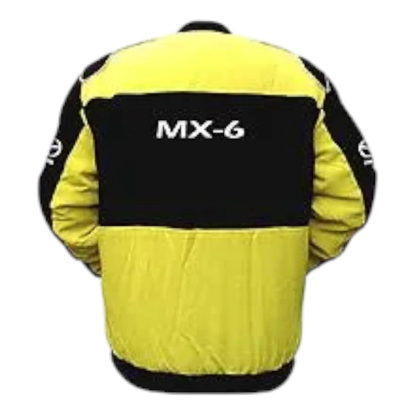 Mazda MX-6 Racing Jacket Yellow and Black