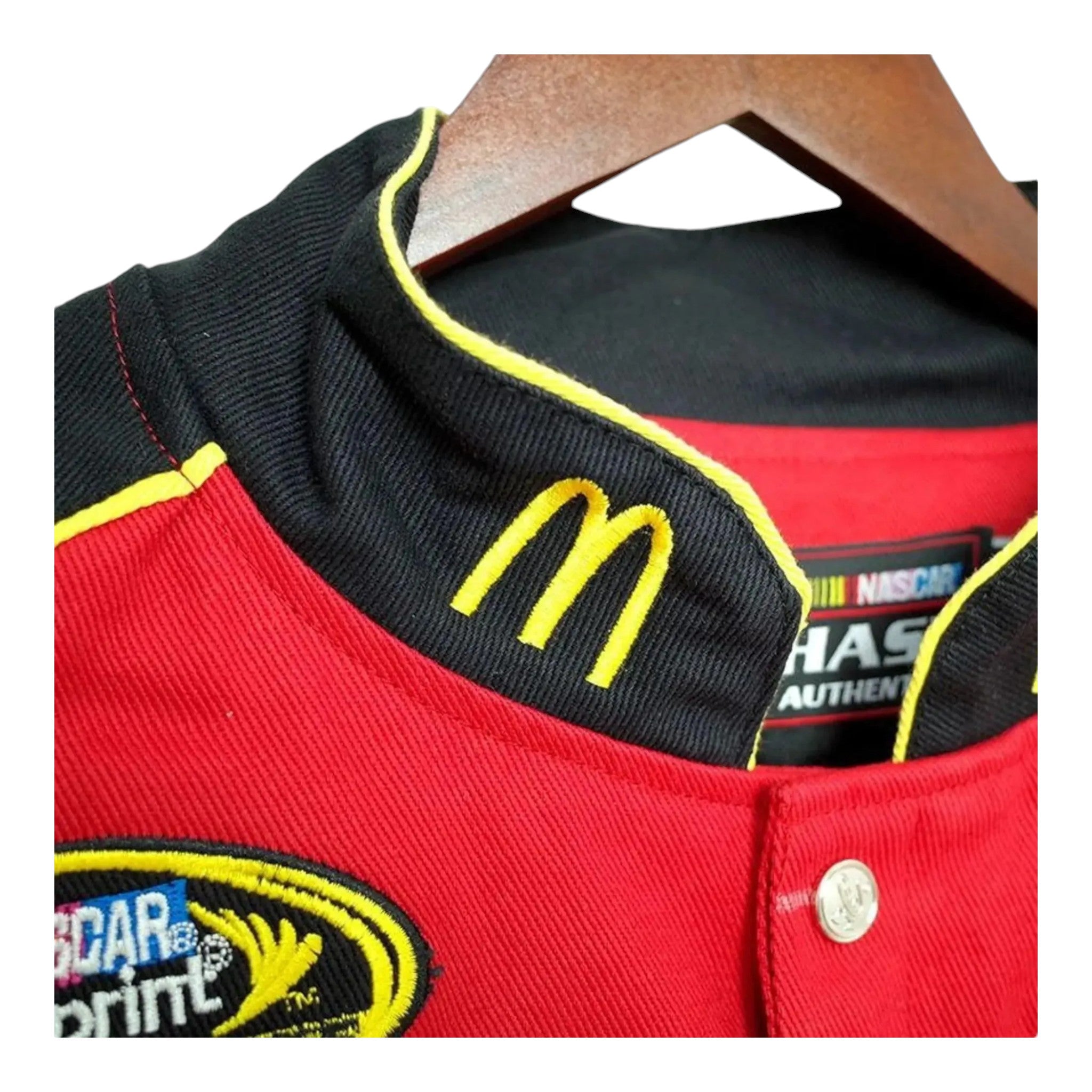 McDonald's Vintage Racing Embroidered Performance F1 Bomber Jacket - Vintage F1 Racewear