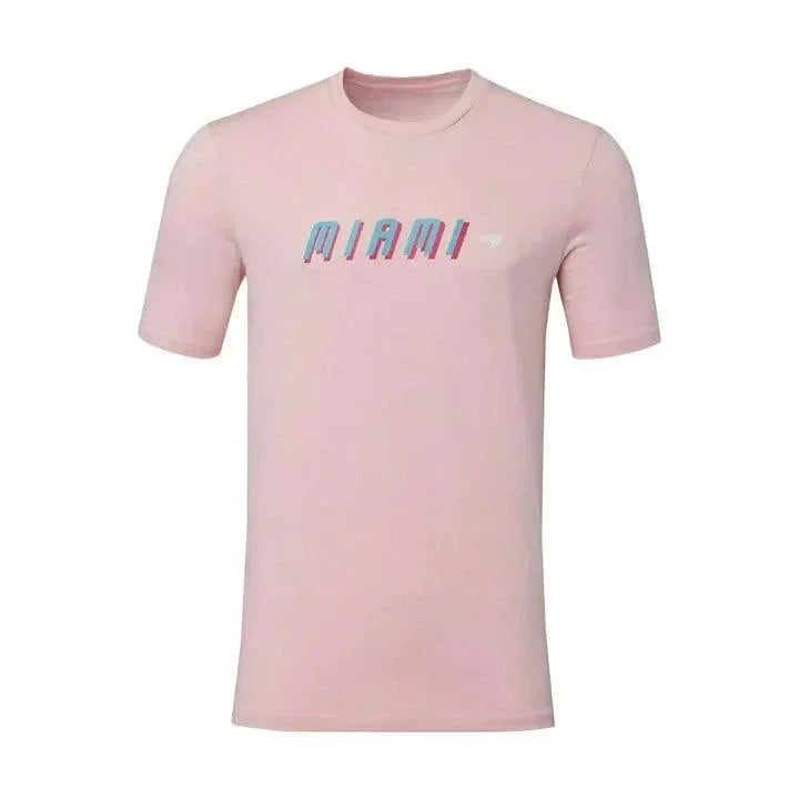 McLaren F1 Men's Miami Neon Graphic T-Shirt-Black/White/Vice Blue/Beetroot Purple/Crystal Rose/Aqua Sky