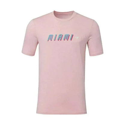 McLaren F1 Men's Miami Neon Graphic T-Shirt-Black/White/Vice Blue/Beetroot Purple/Crystal Rose/Aqua Sky