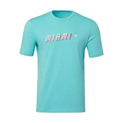 McLaren F1 Men's Miami Neon Graphic T-Shirt-Black/White/Vice Blue/Beetroot Purple/Crystal Rose/Aqua Sky