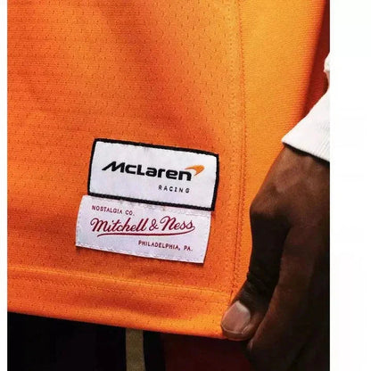 McLaren X Mitchell And Ness F1 USA Austin GP Lando Norris Football Jersey