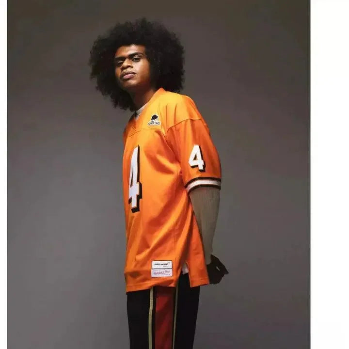 McLaren X Mitchell And Ness F1 USA Austin GP Lando Norris Football Jersey